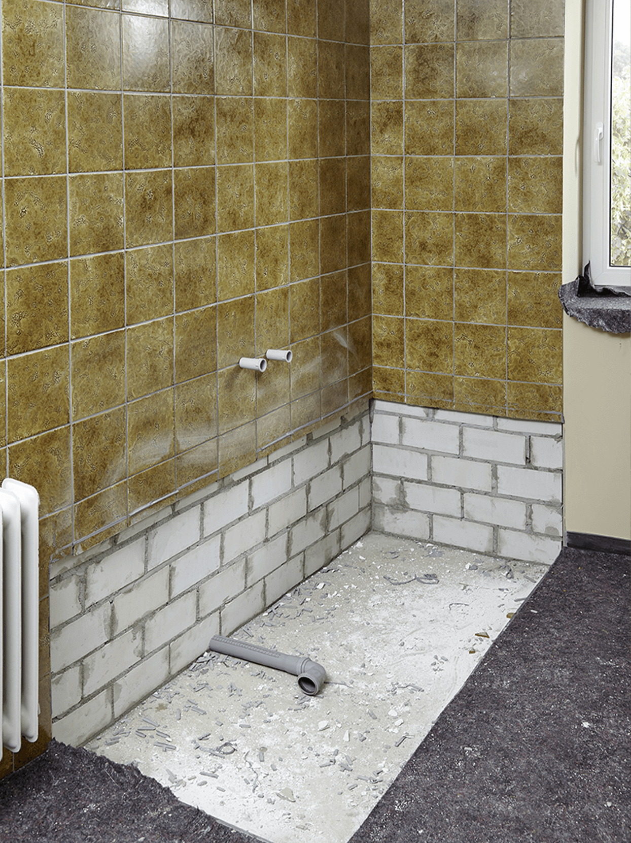 Umbau Badewanne zur Dusche – Beispiel 2