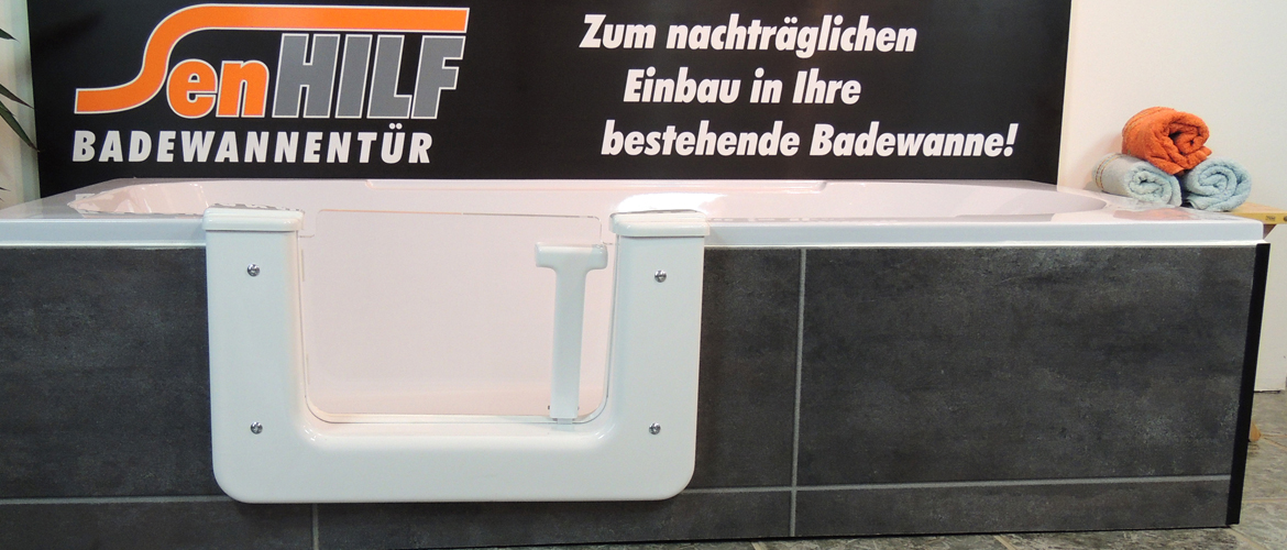 senHILF Badewannentür im Detail